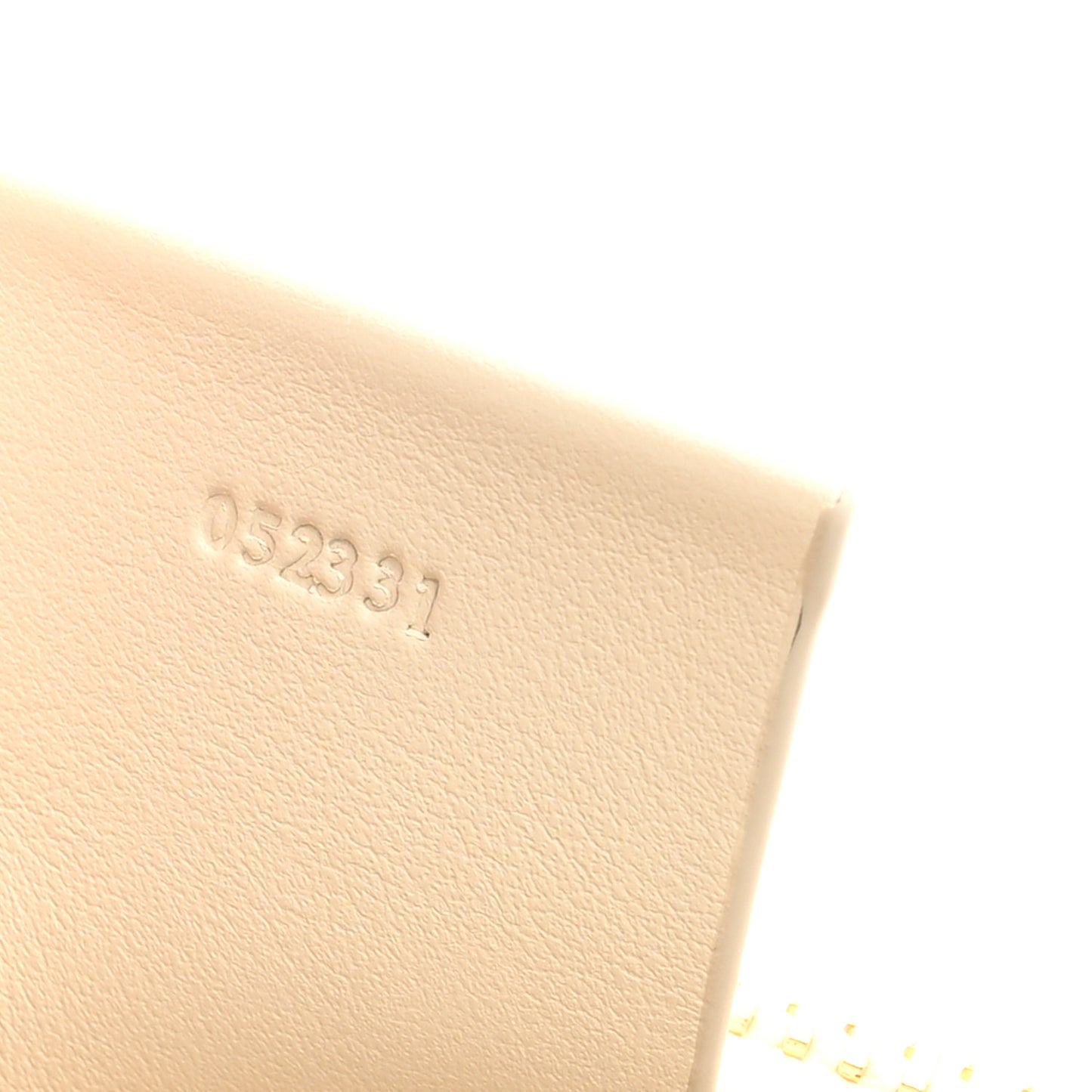 Shiny Calfskin Mini Cropped Puzzle Fold Tote White