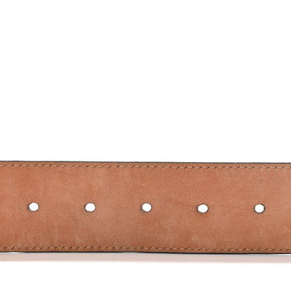 Fendi Vitello F is Fendi Bi-Color FF 1974 Embossed Belt 95 38 Maya Black 5 of 8
