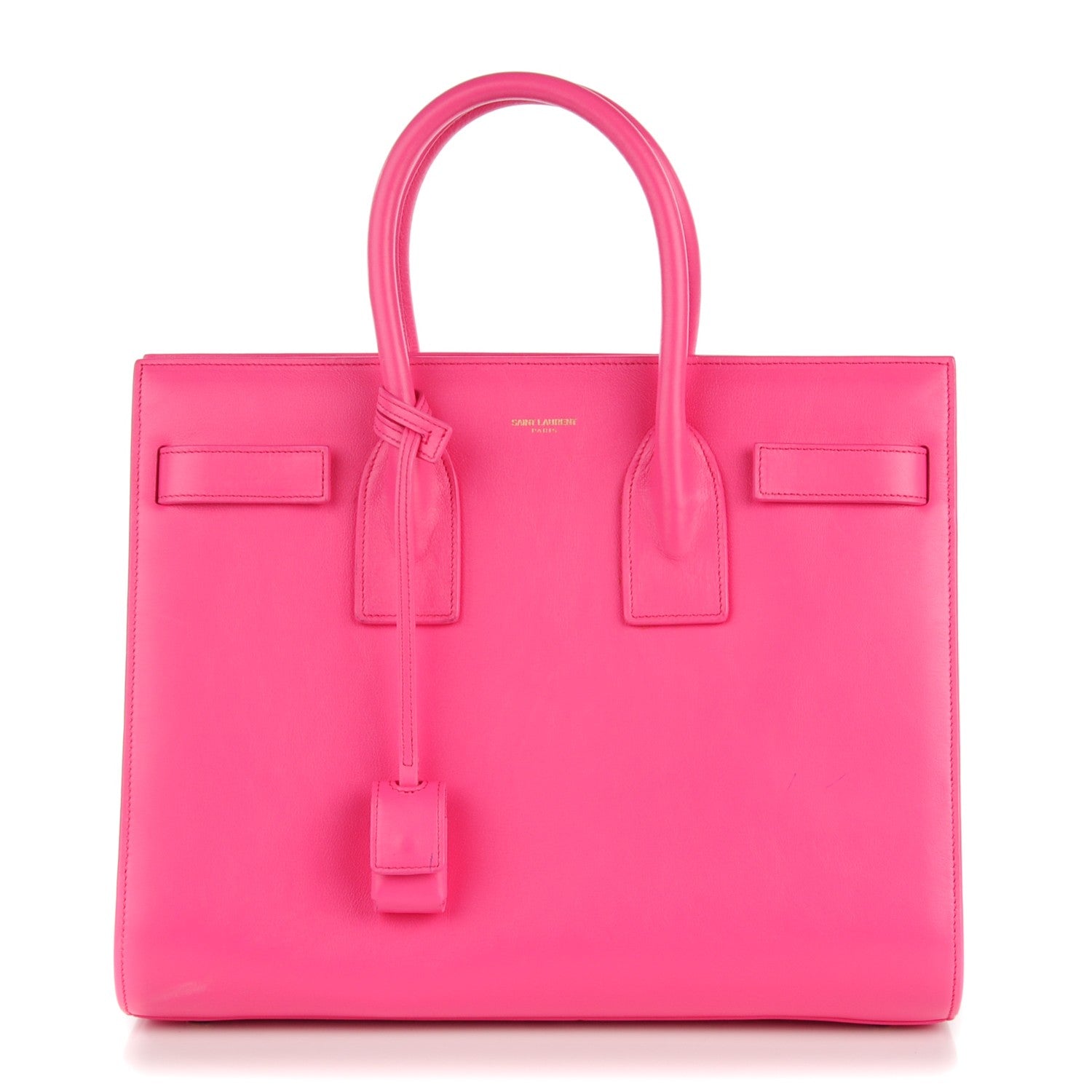 Saint Laurent Calfskin Small Sac De Jour Bubblegum 1 of 9