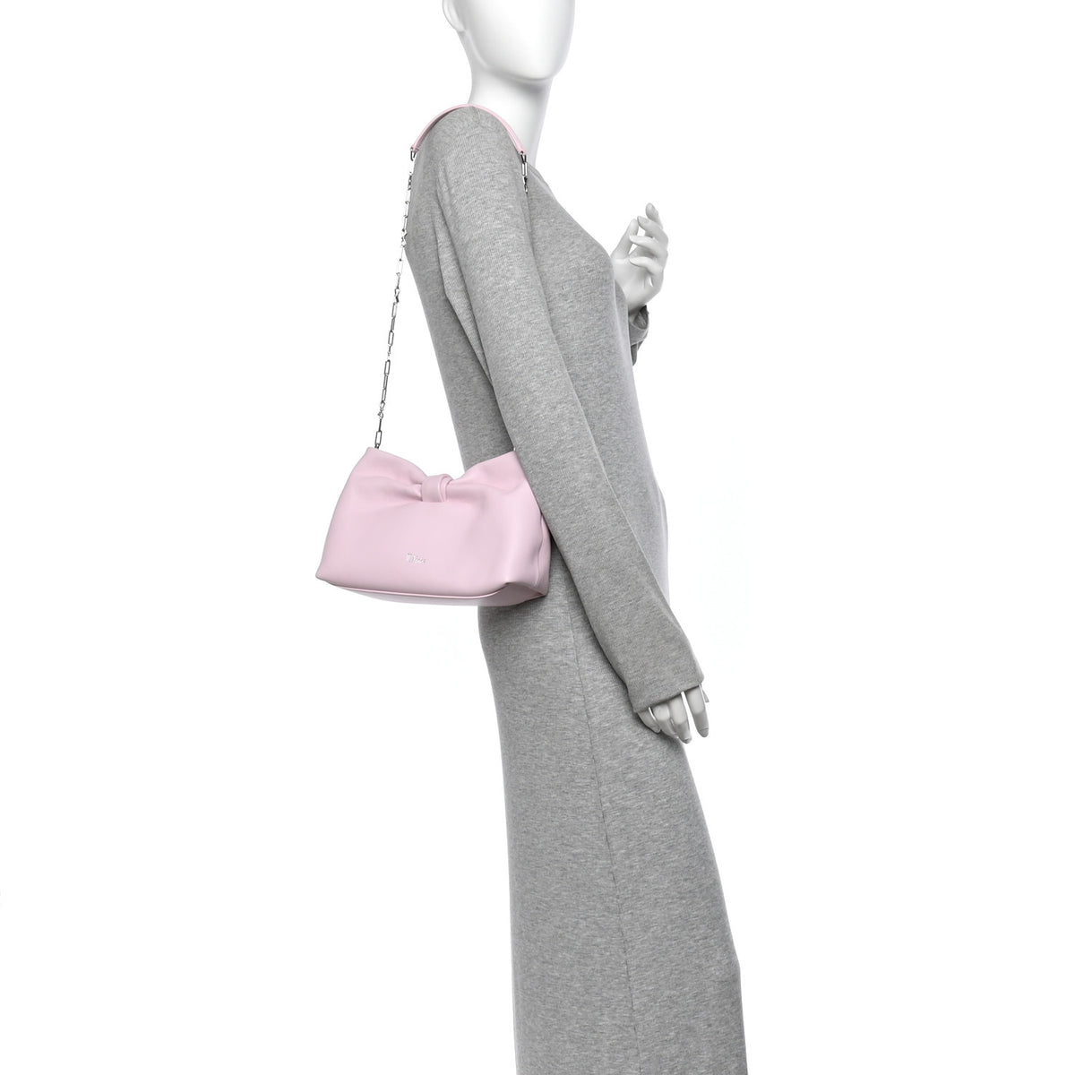 Christian Dior Lambskin Small Bow Bag Rose Songe 2 of 11