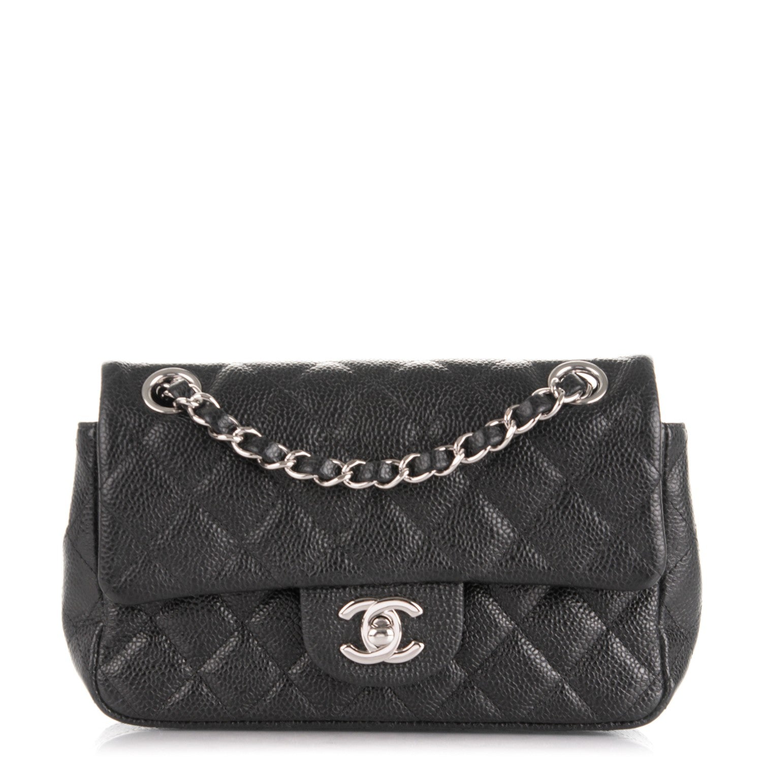 Chanel Caviar Quilted Mini Rectangular Flap Black 1 of 7