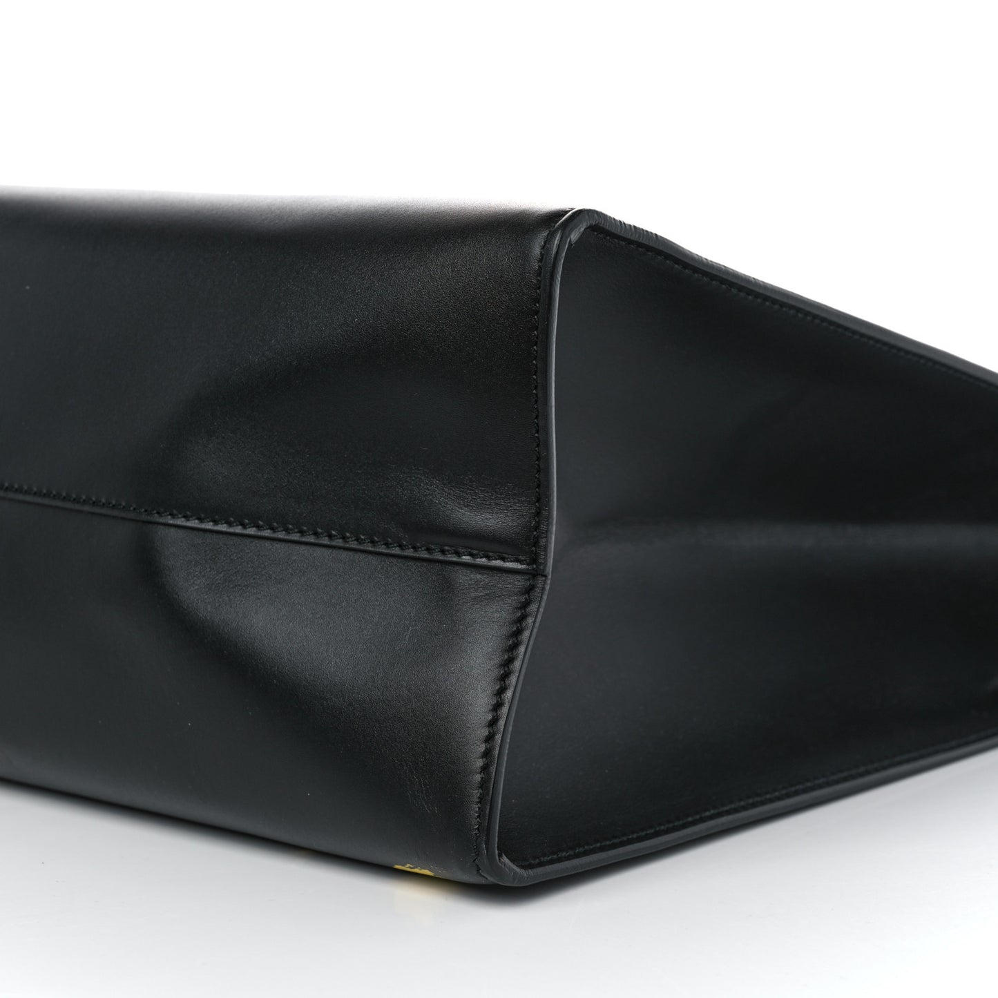 Calfskin GucciGhost Real Large XL Tote Black Yellow