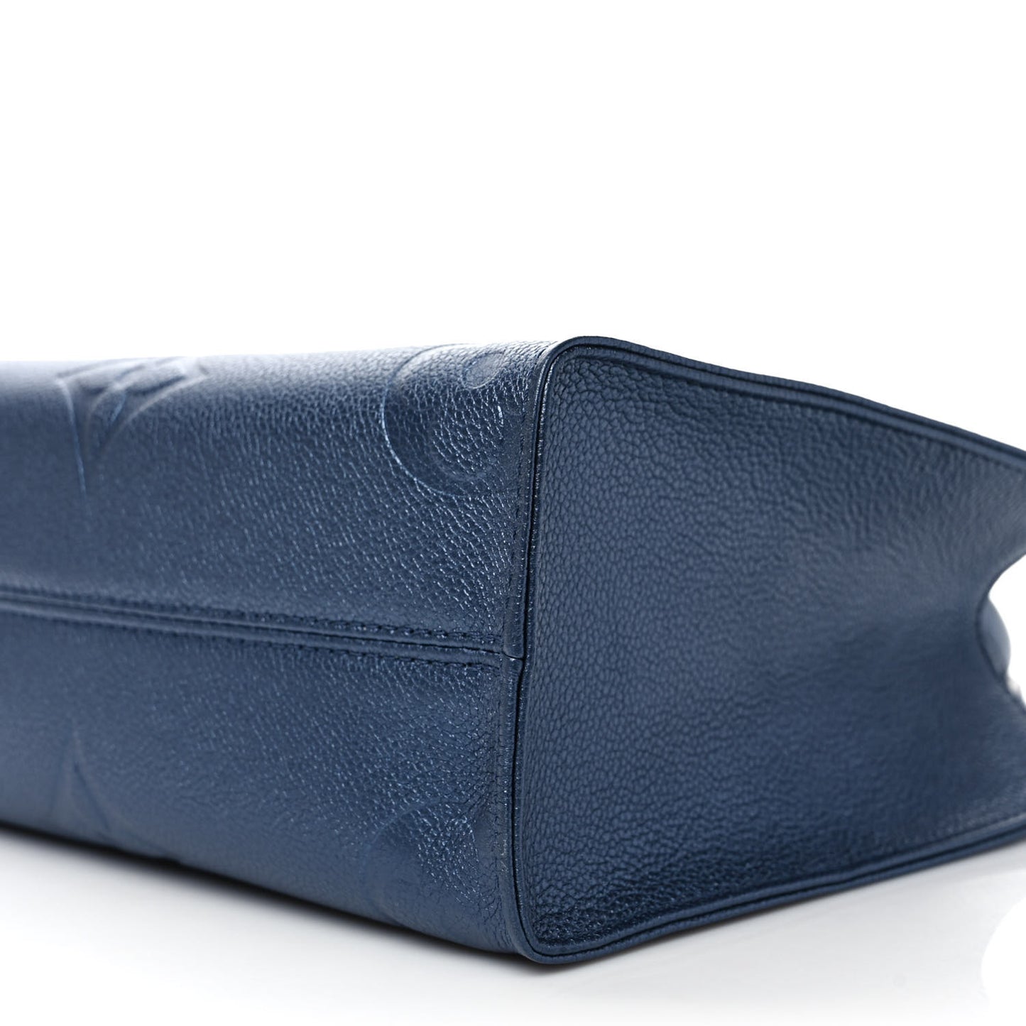 Metallic Empreinte Monogram Giant Onthego PM Navy Nacre