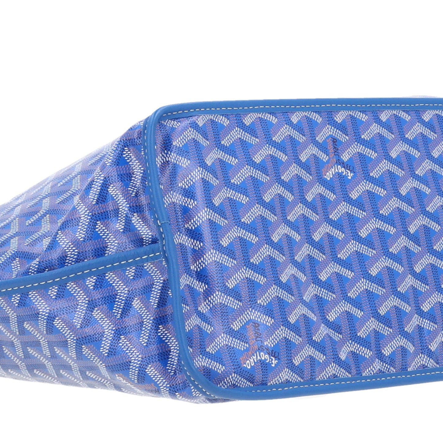 Goyardine Reversible Anjou PM Sky Blue