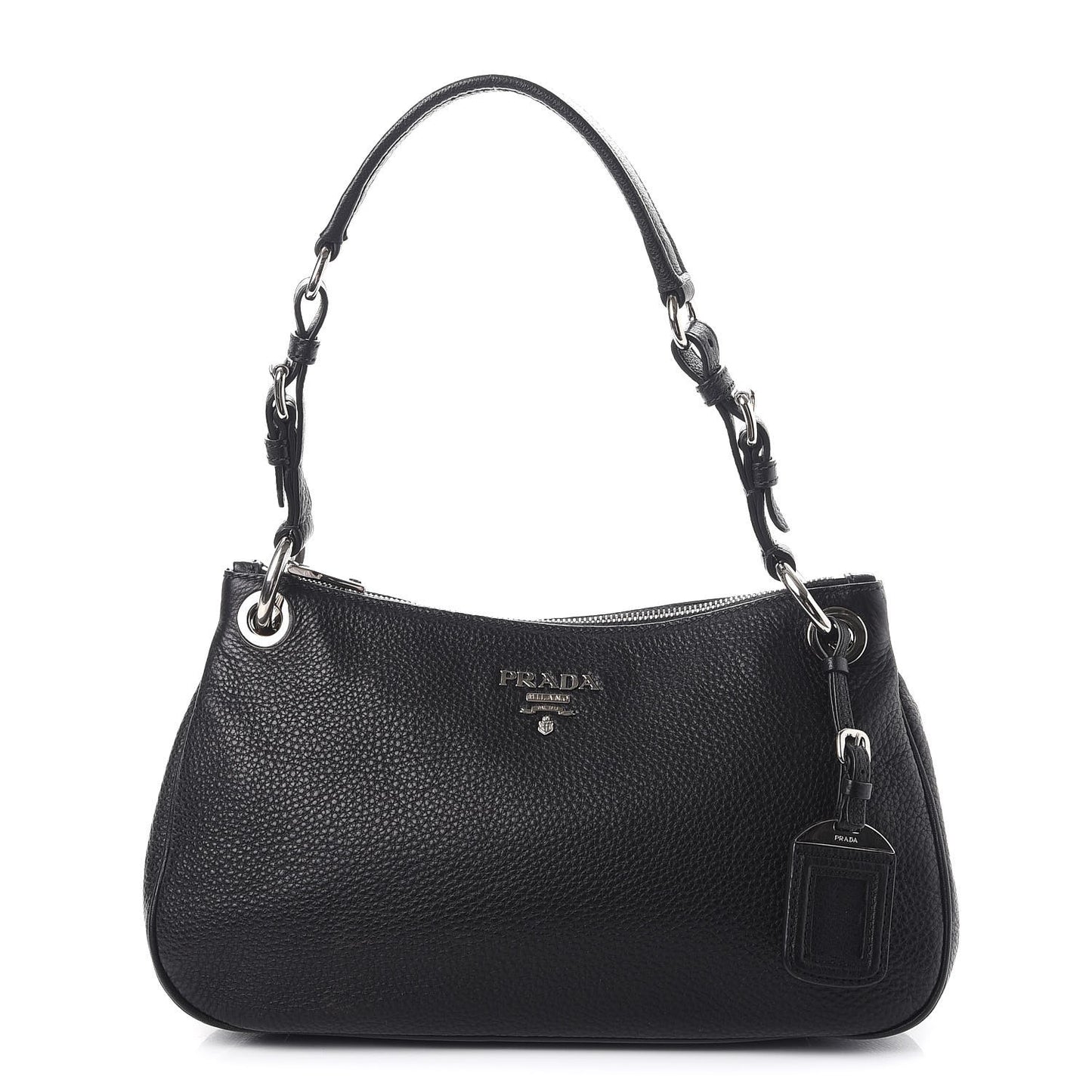 Vitello Daino Hobo Nero Black