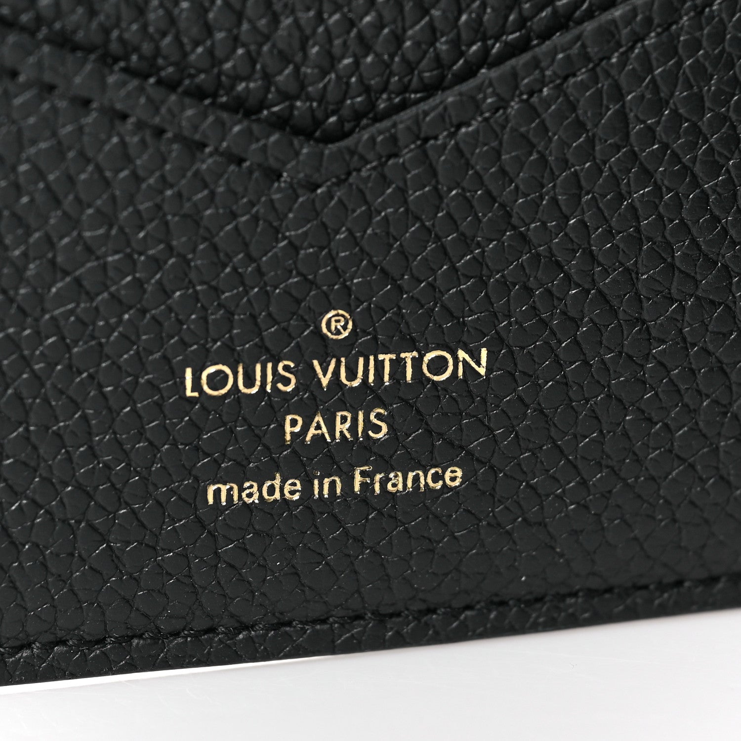 Louis Vuitton Empreinte Monogram Passport Cover Black 6 of 6