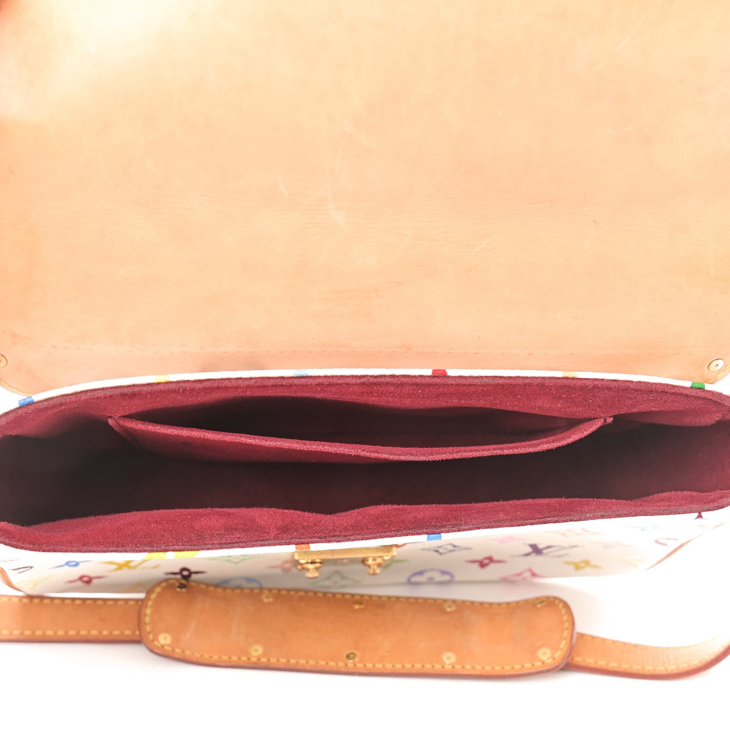 Louis Vuitton Monogram Multicolor Sologne White 5 of 12