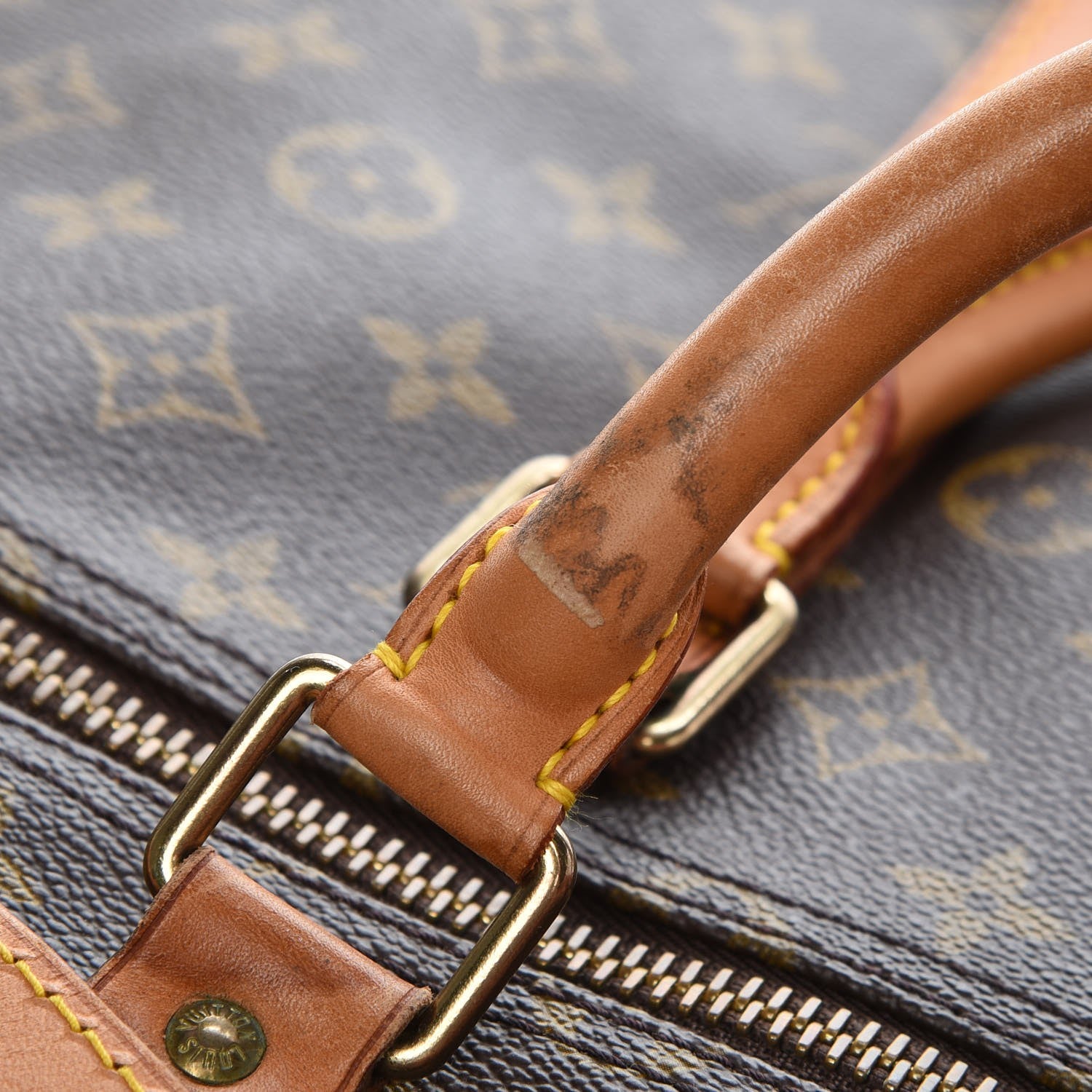 Louis Vuitton Monogram Keepall Bandouliere 55 8 of 10