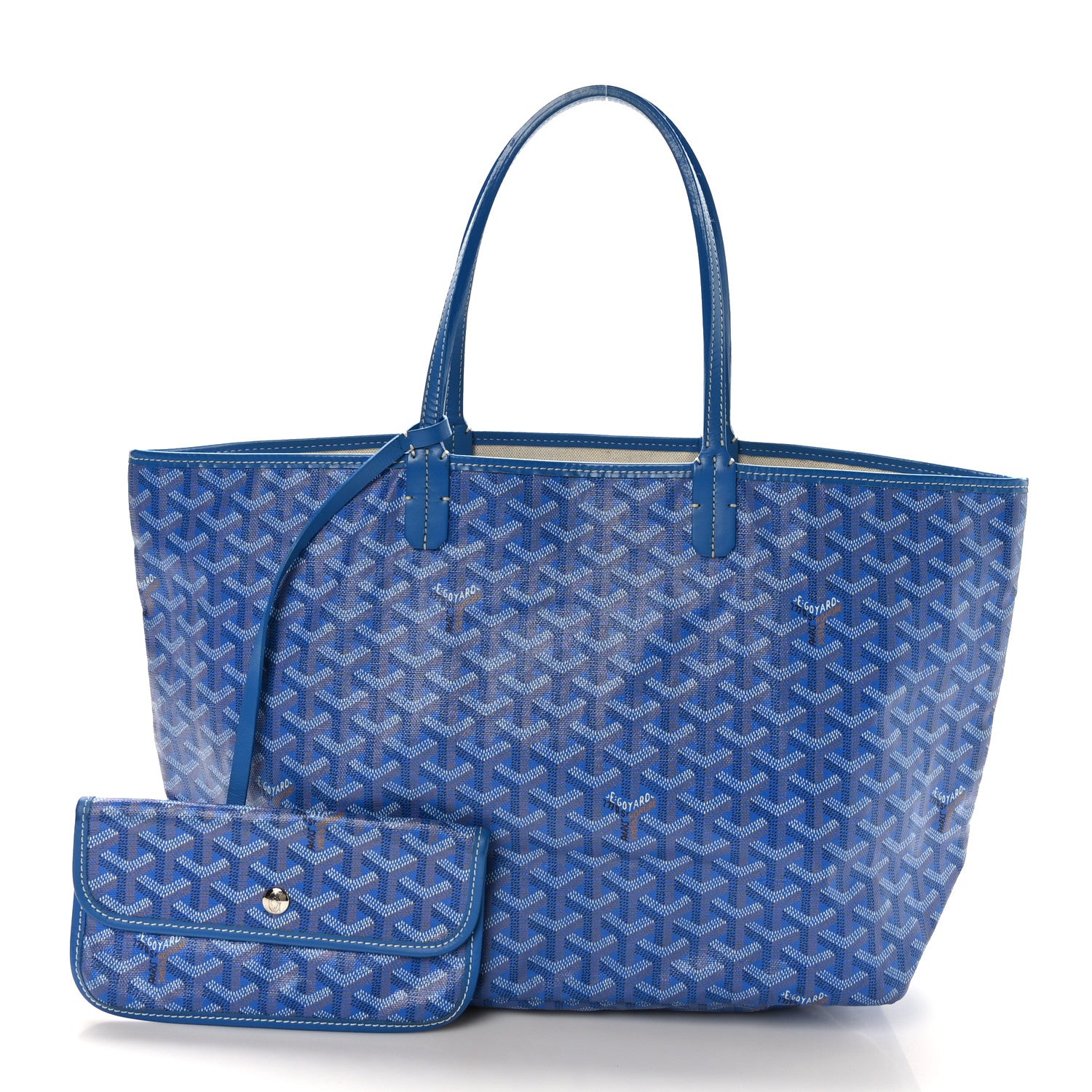 Goyard Goyardine Saint Louis PM Sky Blue 3 of 10