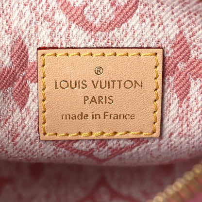 Louis Vuitton Monogram Jacquard Denim Nano Speedy Bandouliere Pink 6 of 8