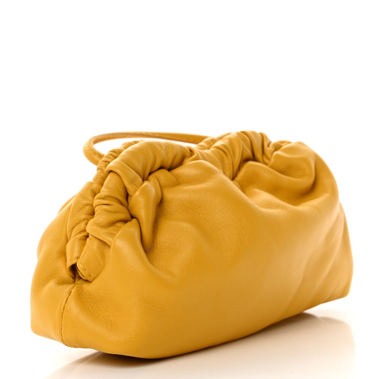 Lambskin Mini Cloud Wristlet Sun