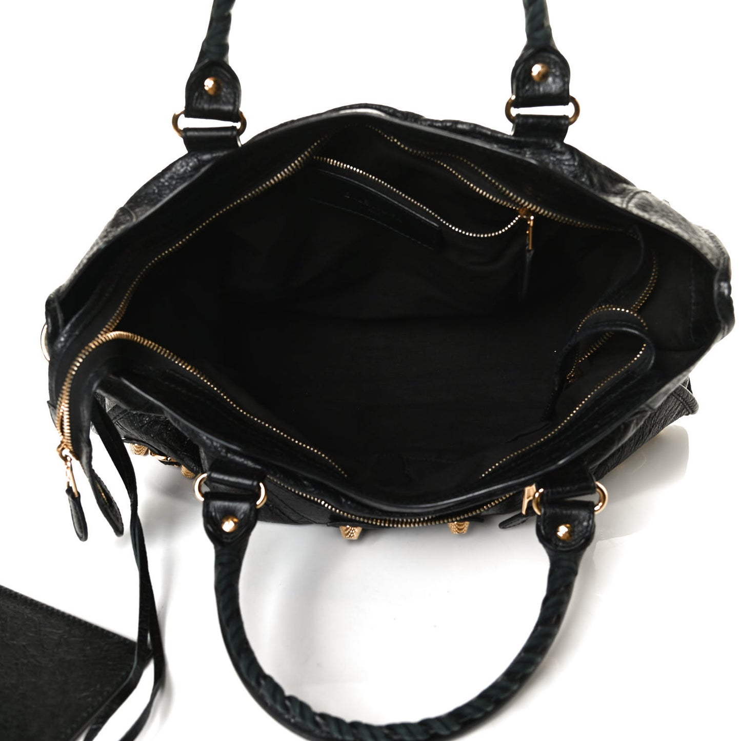 Agneau Giant 12 Gold Hardware City Black