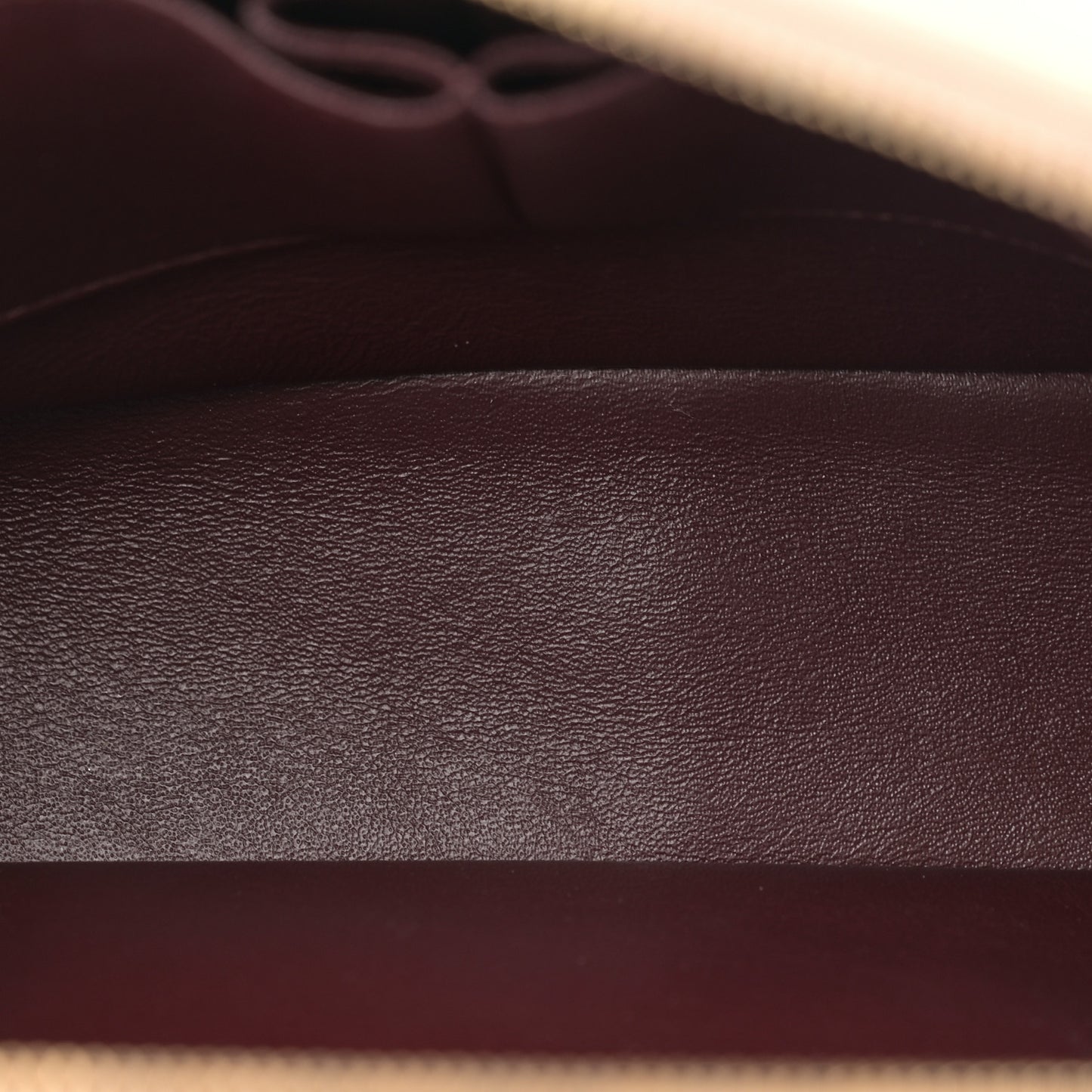 Lambskin Quilted Medium Trendy CC Bowling Bag Beige