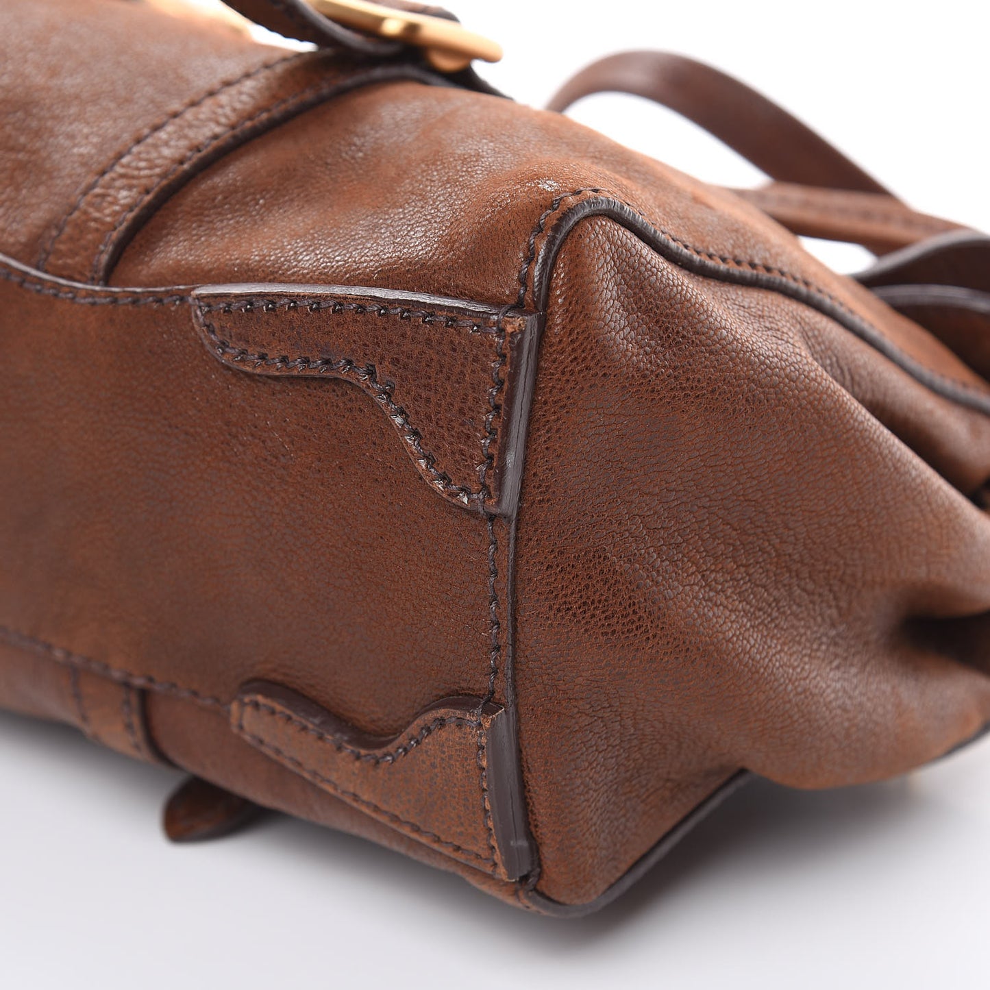 Cervo Antik Easy A Foldover Pushlock Satchel Bruciato