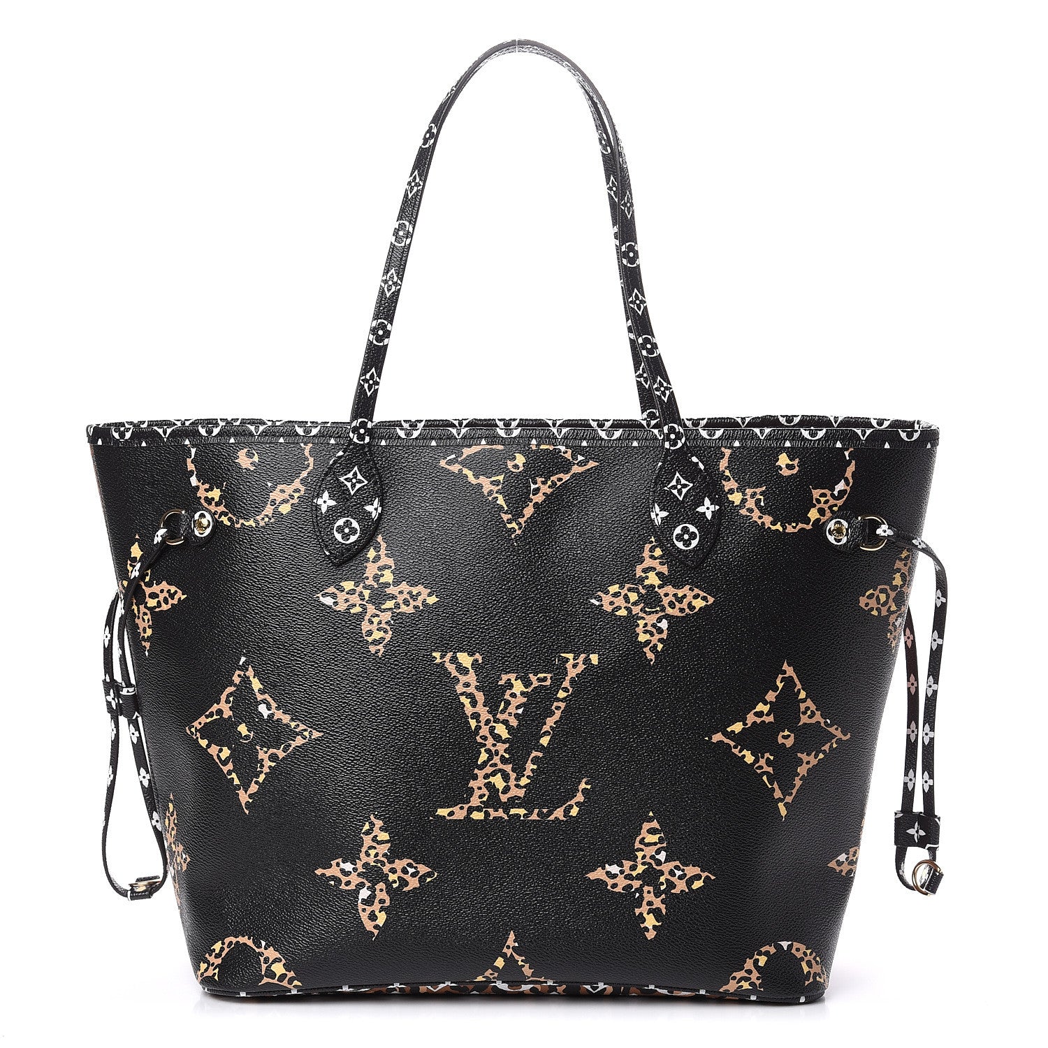 Louis Vuitton Monogram Giant Jungle Neverfull MM Black 1 of 12