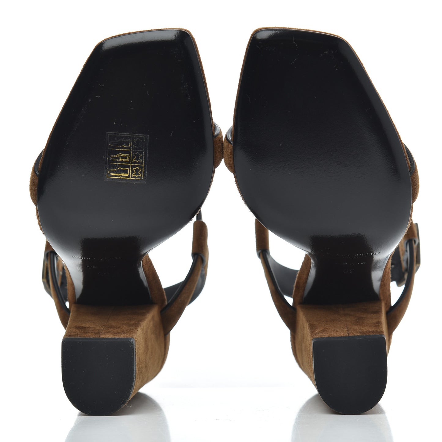 Suede Oak 100 Ankle Strap Sandals 39 Land