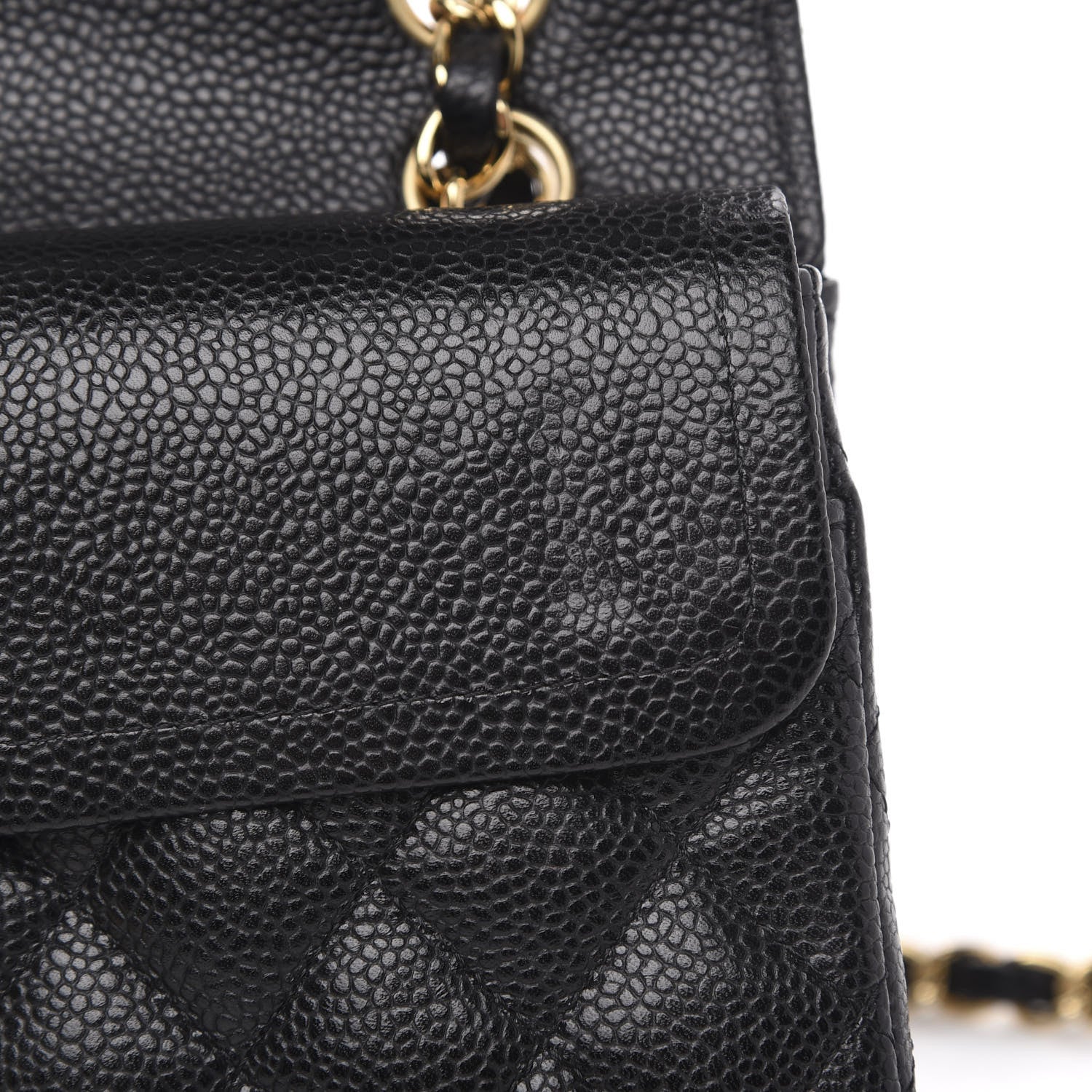 Chanel Caviar Quilted Small Double Flap Black 11 of 13