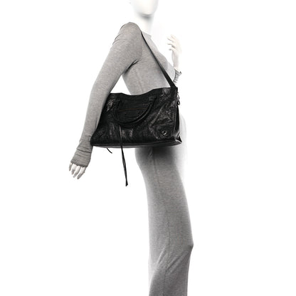 Balenciaga Agneau Arena Classic Hardware Medium Le City Black 2 of 10