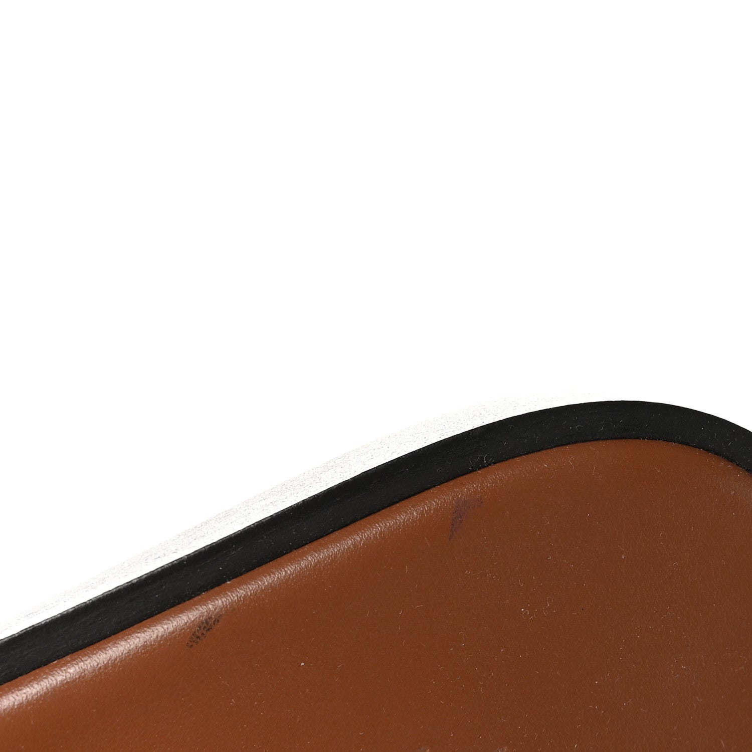 Hermes Calfskin Mens Izmir Sandals 44 Gold 10 of 11