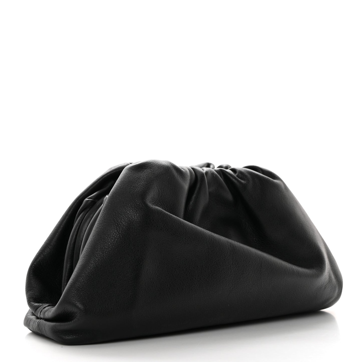 Butter Calfskin The Mini Pouch Clutch Black
