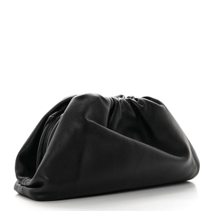 Bottega Veneta Butter Calfskin The Mini Pouch Clutch Black 3 of 7