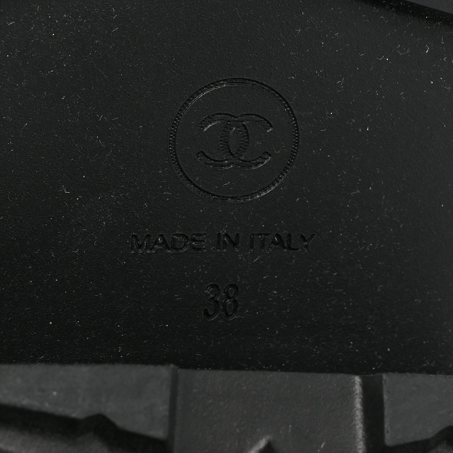 Chanel Calfskin CC Ankle Boots 38 Black 6 of 11