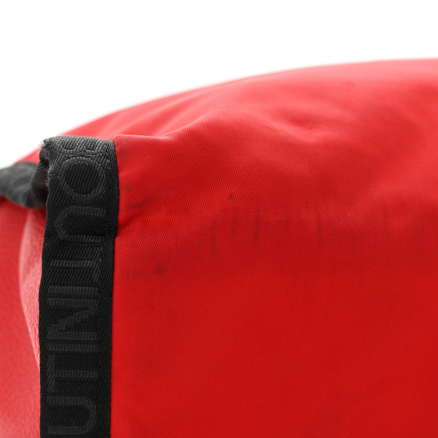 Christian Louboutin Nylon Calfskin Loubiclic Logo Tote Bag Red 13 of 15