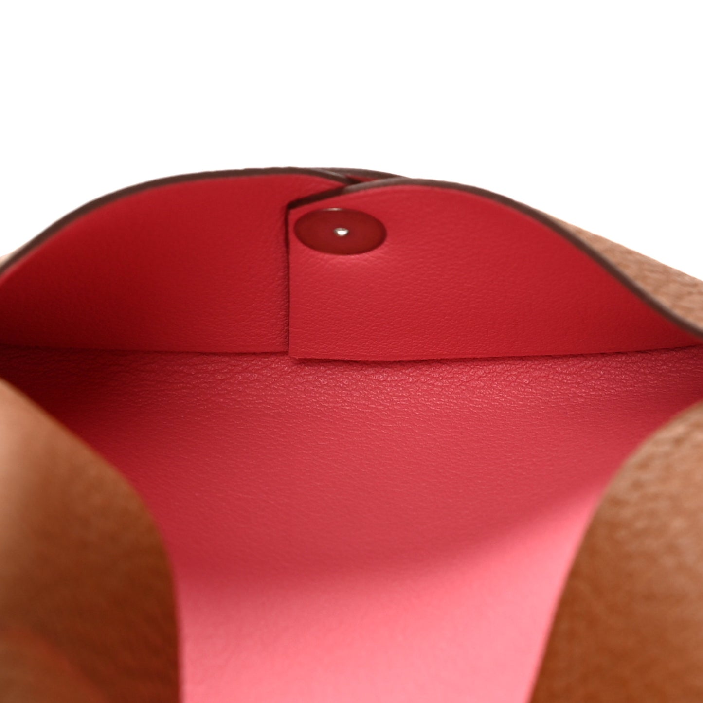 Barenia Faubourg Swift Verso Calvi Card Case Fauve Rose D'ete