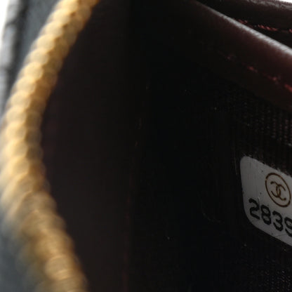 Chanel Caviar Quilted Large Gusset Zip Around Wallet Black 8 of 9