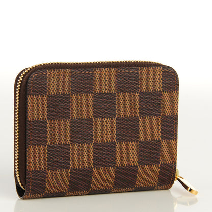 Louis Vuitton Damier Ebene Zippy Coin Purse 3 of 7