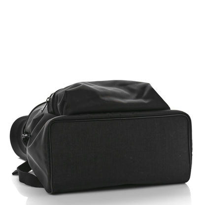 Saint Laurent Canvas City Backpack Black 4 of 9