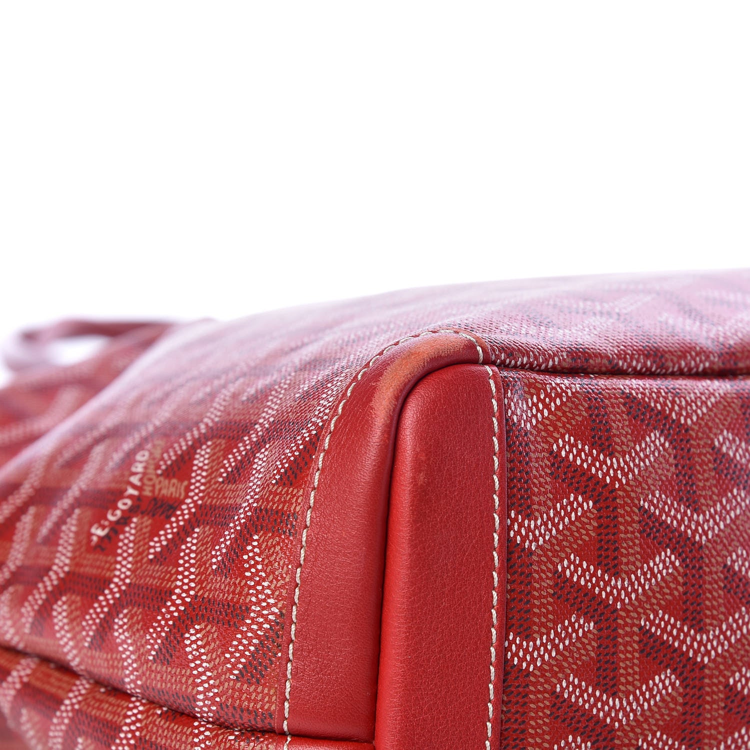 Goyard Goyardine Artois PM Red 10 of 17