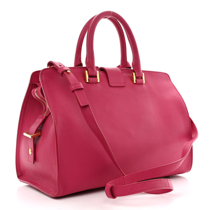 Saint Laurent Calfskin Small Classic Y Cabas Fuchsia 3 of 11