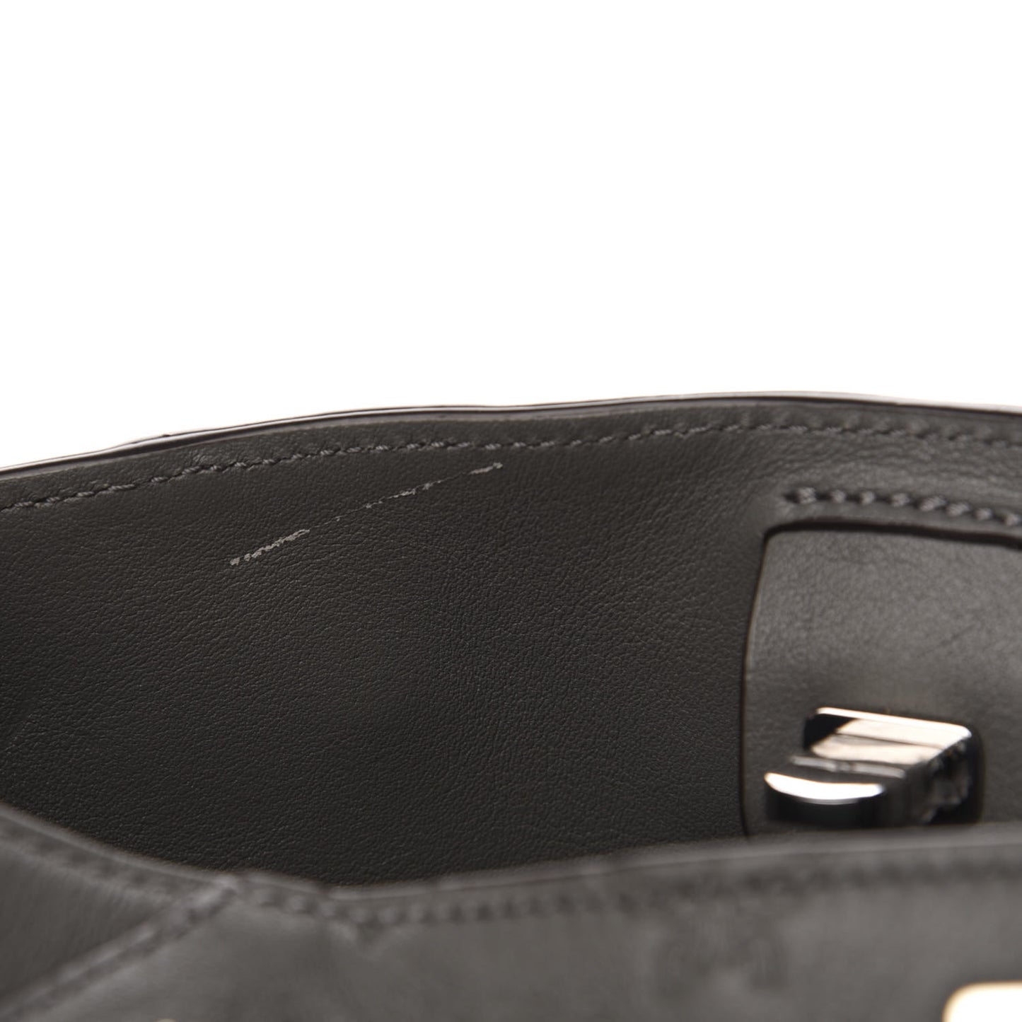 Calfskin Ottomar Monogram Large Essential Tote Charcoal