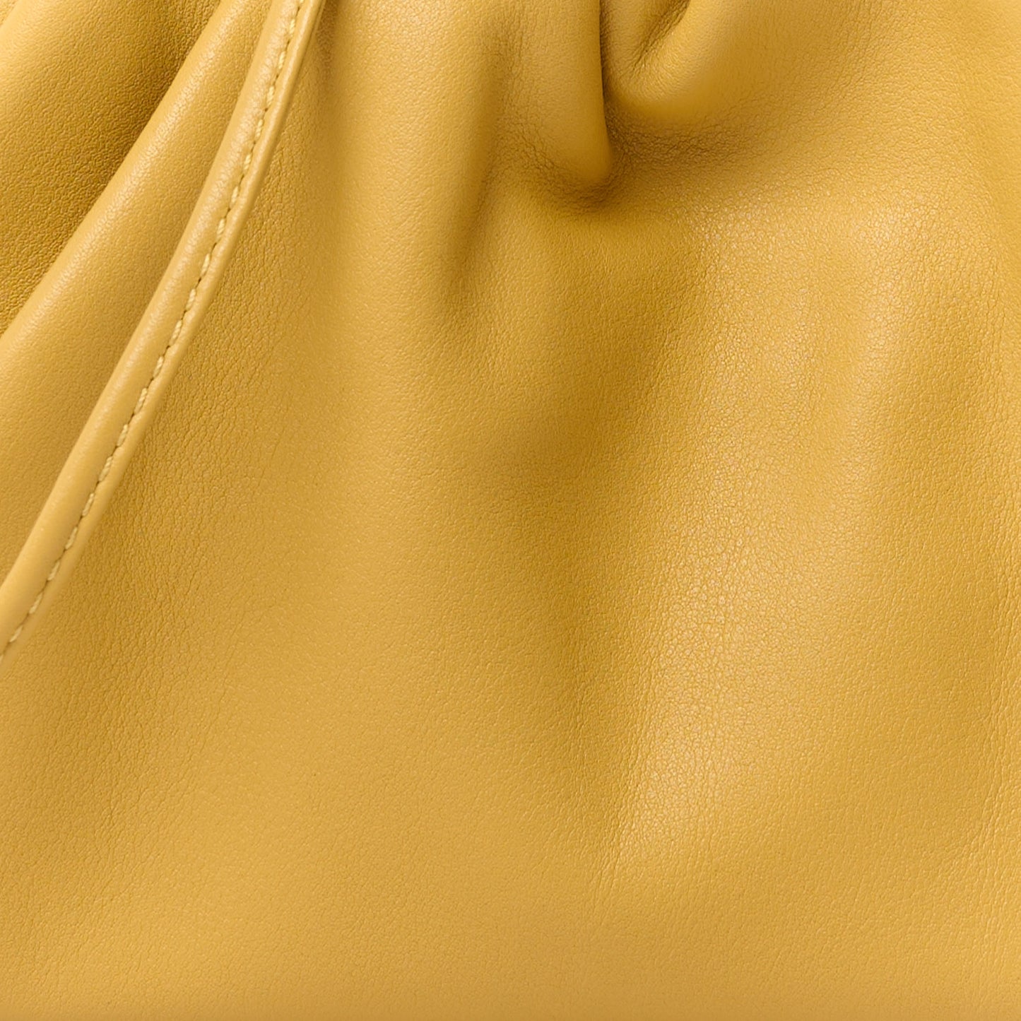 Butter Calfskin The Mini Pouch Butterscotch