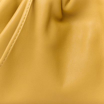 Bottega Veneta Butter Calfskin The Mini Pouch Butterscotch 9 of 11
