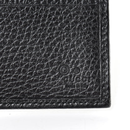 Gucci Nylon Monogram Bi-Fold Wallet Black 6 of 8