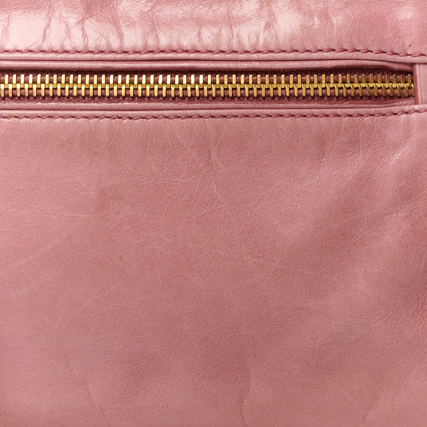 Vitello Shine Zip Tote Loto