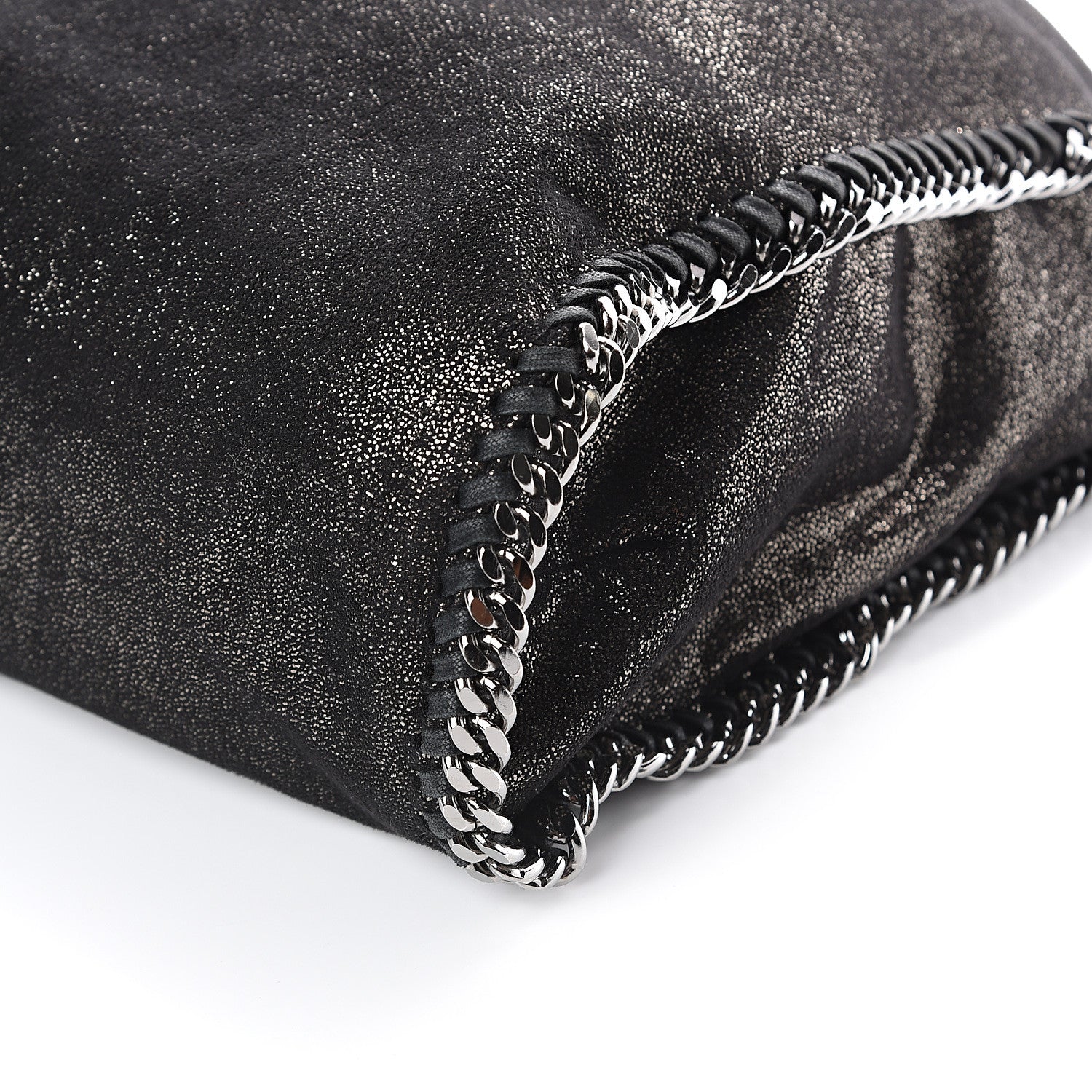 Stella McCartney Shaggy Deer Big Falabella Tote Black 8 of 8