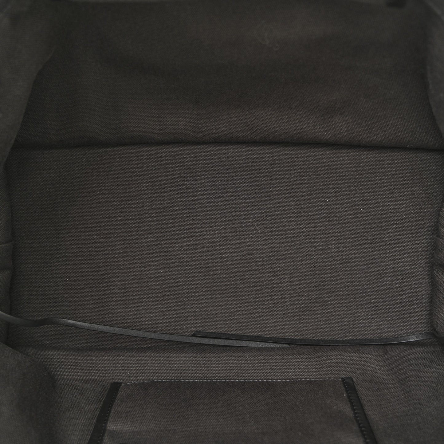 Cotton Twill East West Idaho Tote Dark Grey