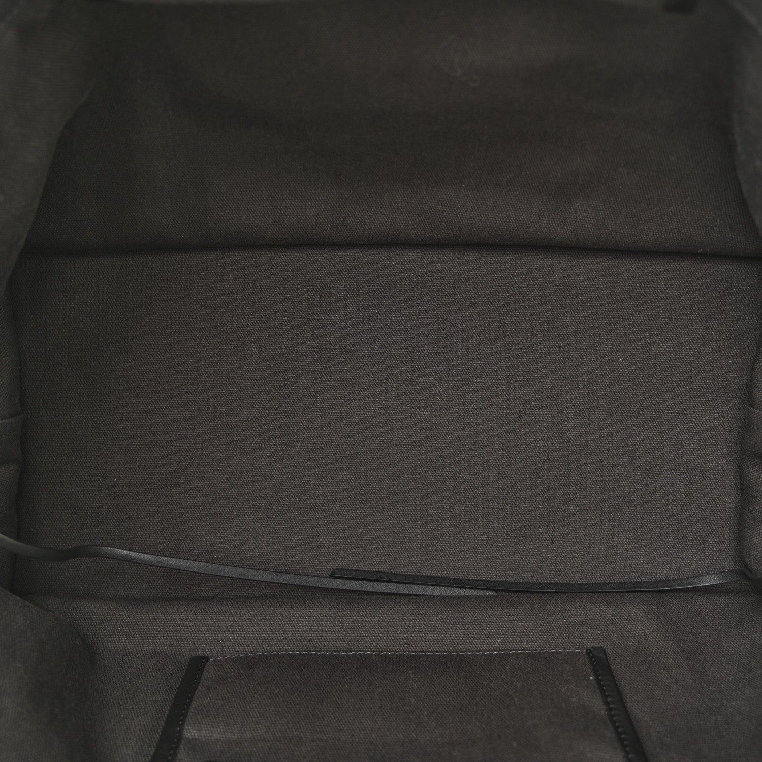 The Row Cotton Twill East West Idaho Tote Dark Grey 5 of 9