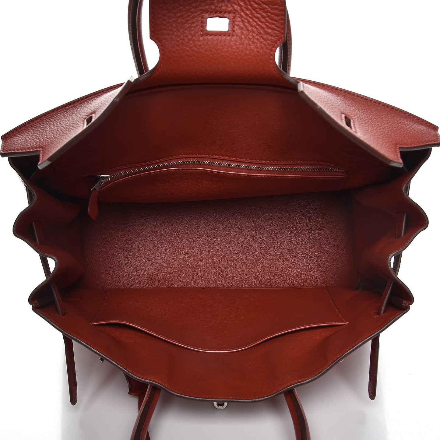 Taurillon Clemence Birkin 35 Rouge Venetian