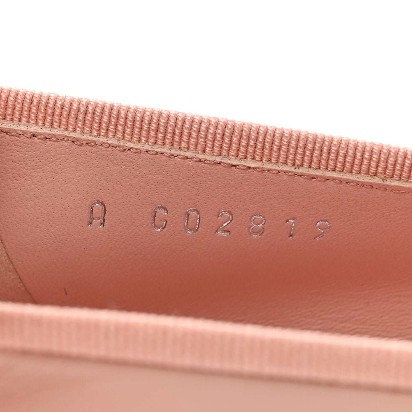 Lambskin Cap Toe CC Ballerina Flats 37.5 Light Pink Dark Pink