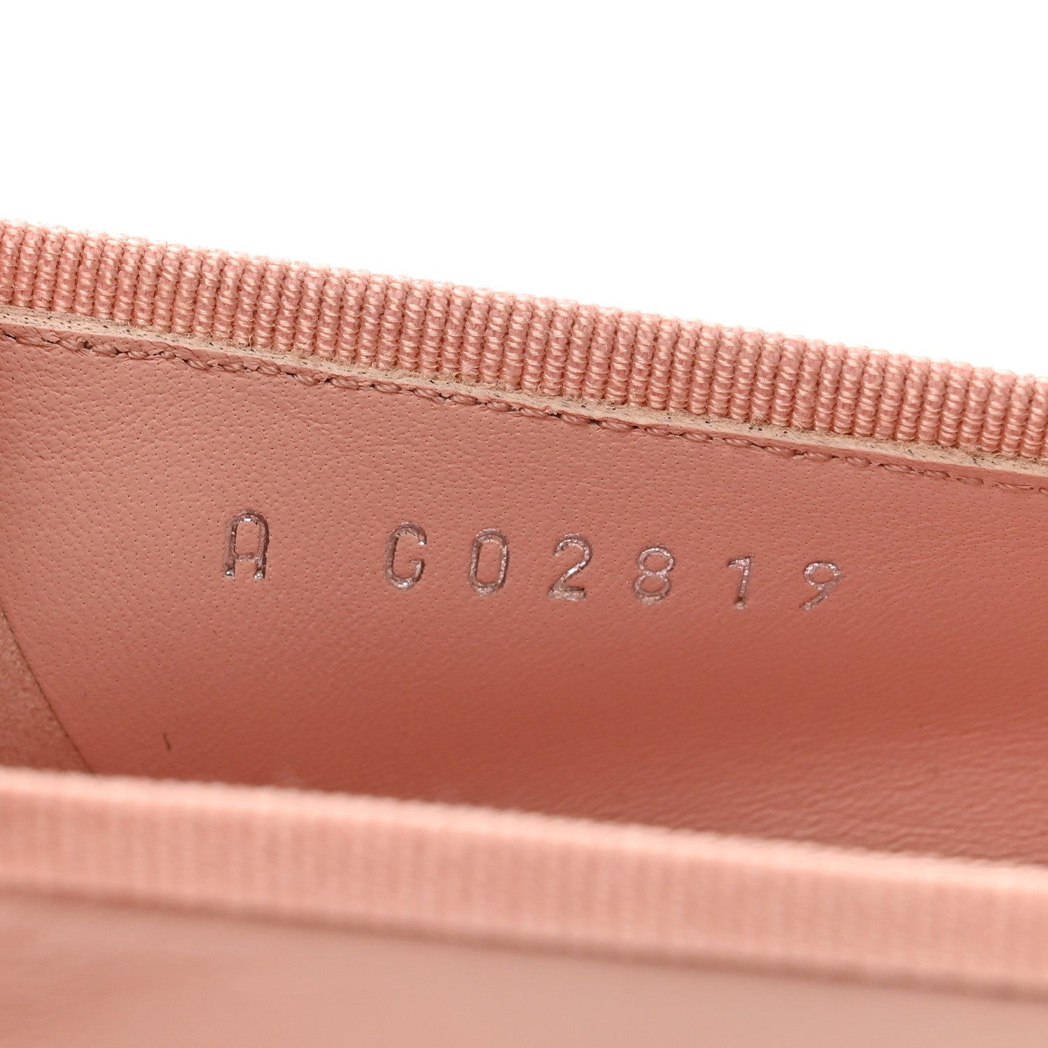 Chanel Lambskin Cap Toe CC Ballerina Flats 37.5 Light Pink Dark Pink 8 of 9