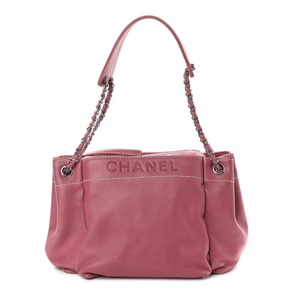 Chanel Lambskin Lax Accordion Hobo Pink 1 of 9