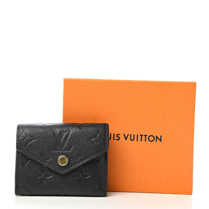 Louis Vuitton Empreinte Zoe Wallet Black 7 of 7