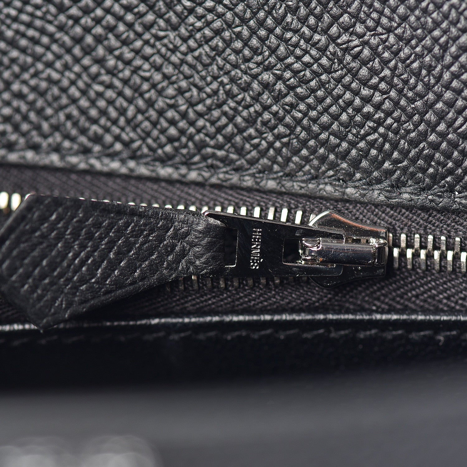 Hermes Epsom Kelly Sellier 25 Black 27 of 38