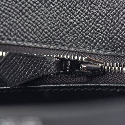Hermes Epsom Kelly Sellier 25 Black 27 of 38