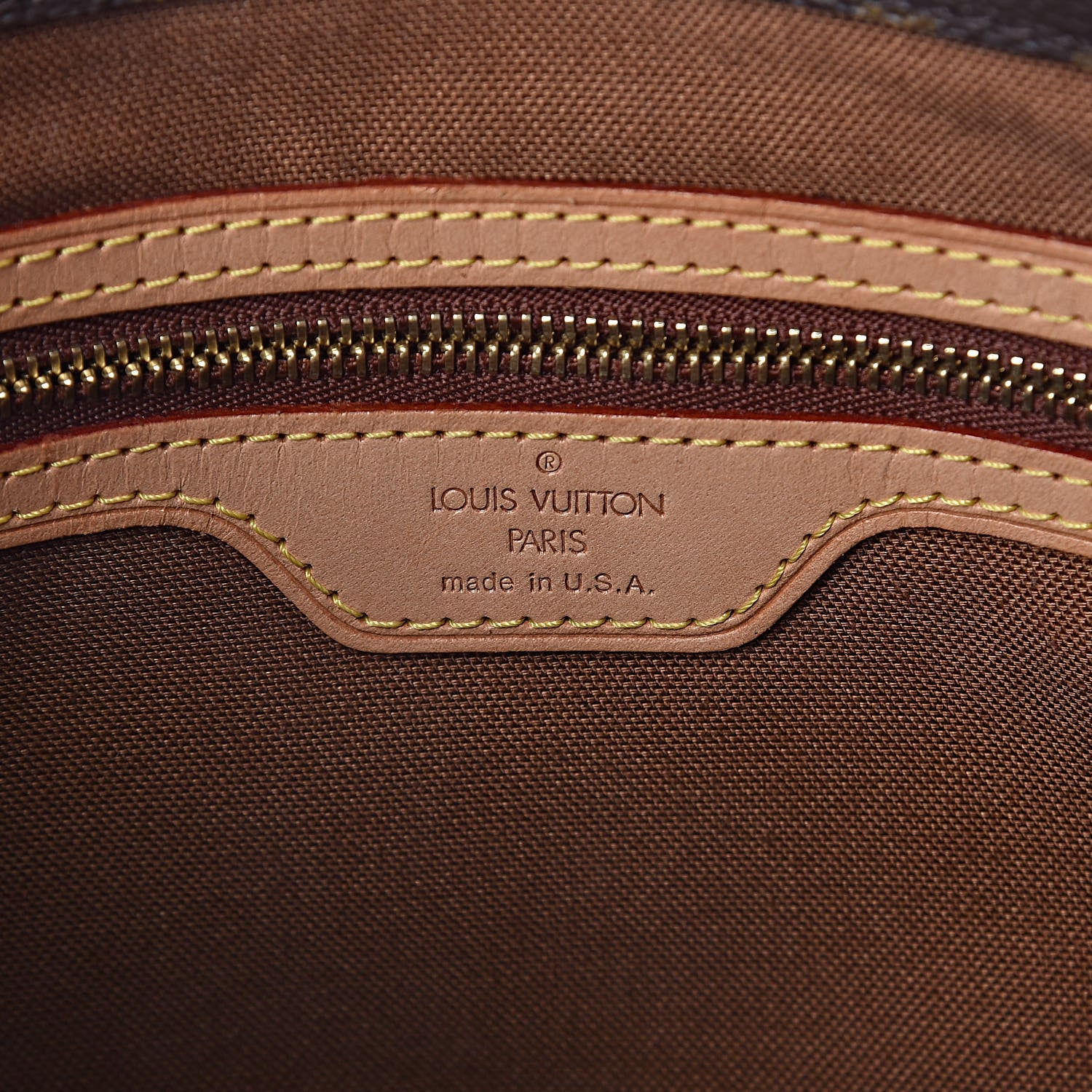 Louis Vuitton Monogram Cabas Piano 6 of 9
