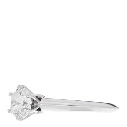 Tiffany Platinum Diamond .96ct Solitaire Engagement Ring 53 6.25 4 of 7